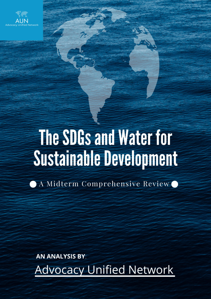 SDGs and Water for Sustainable Development